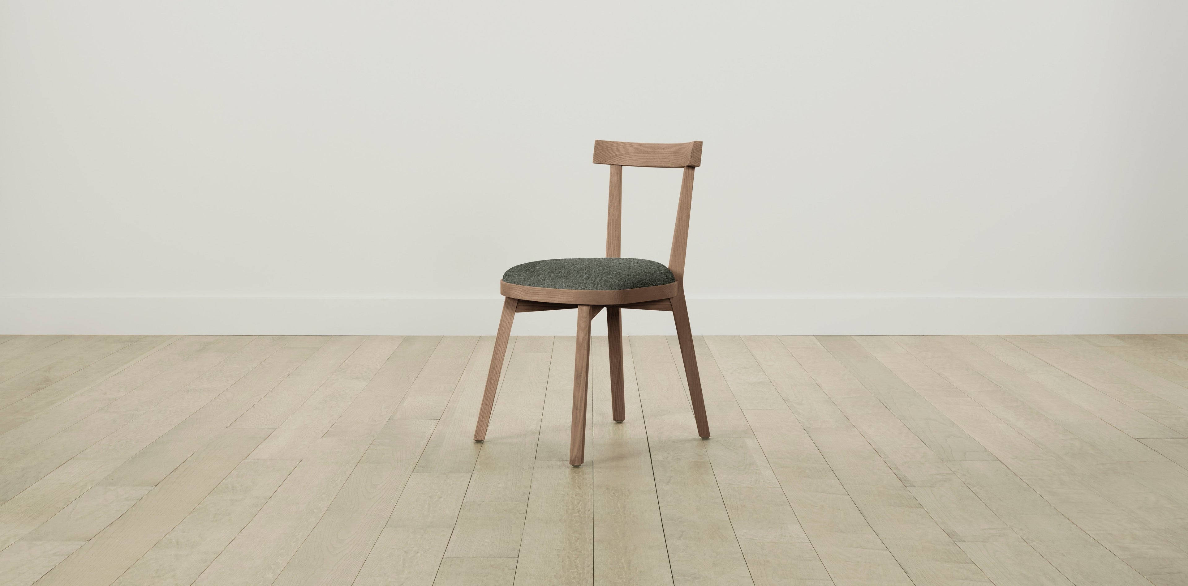 The Allen  - Belgian Linen Thyme Dining Chair
