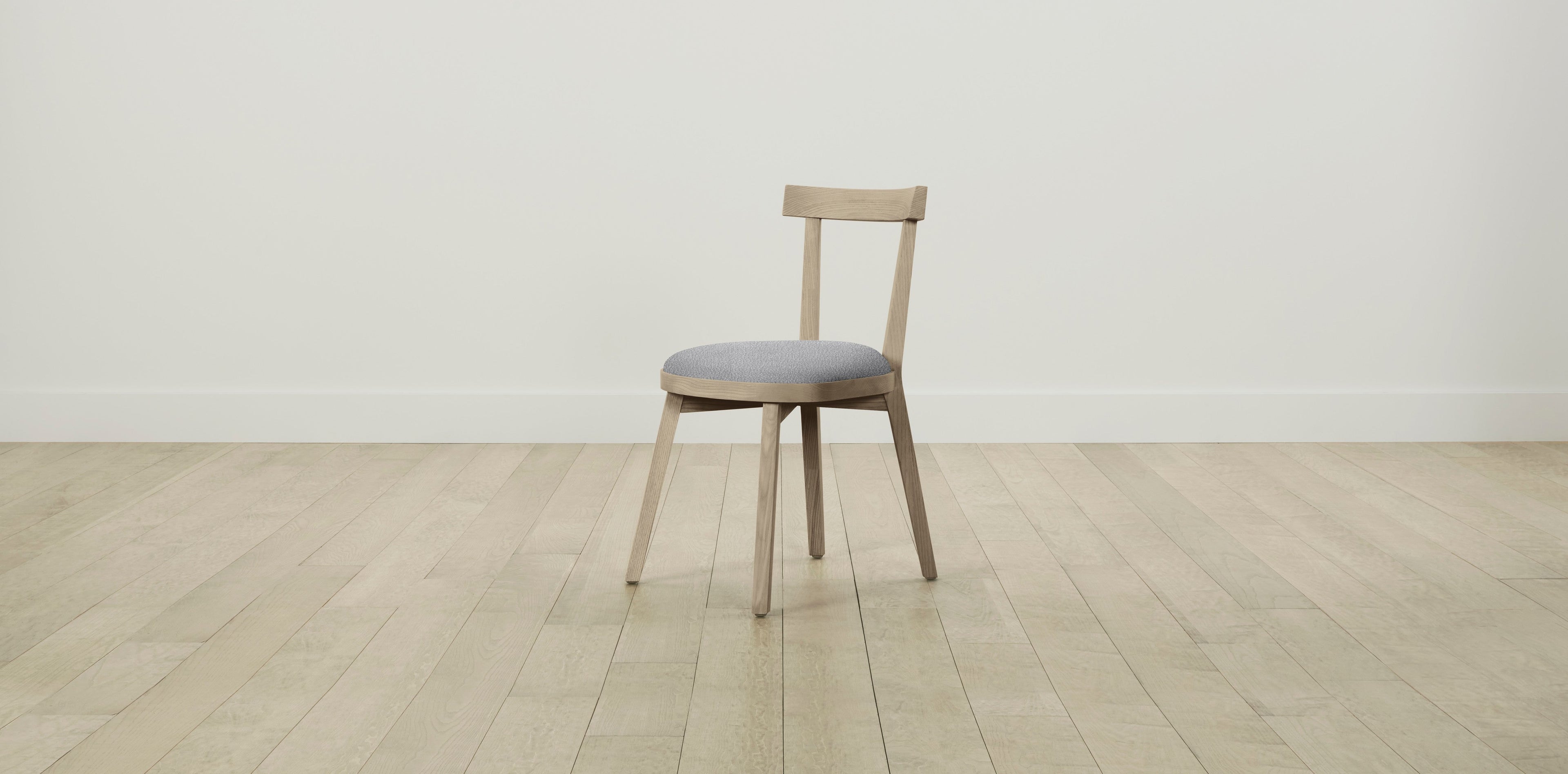 The Allen  - Italian Bouclé Waterfall Dining Chair
