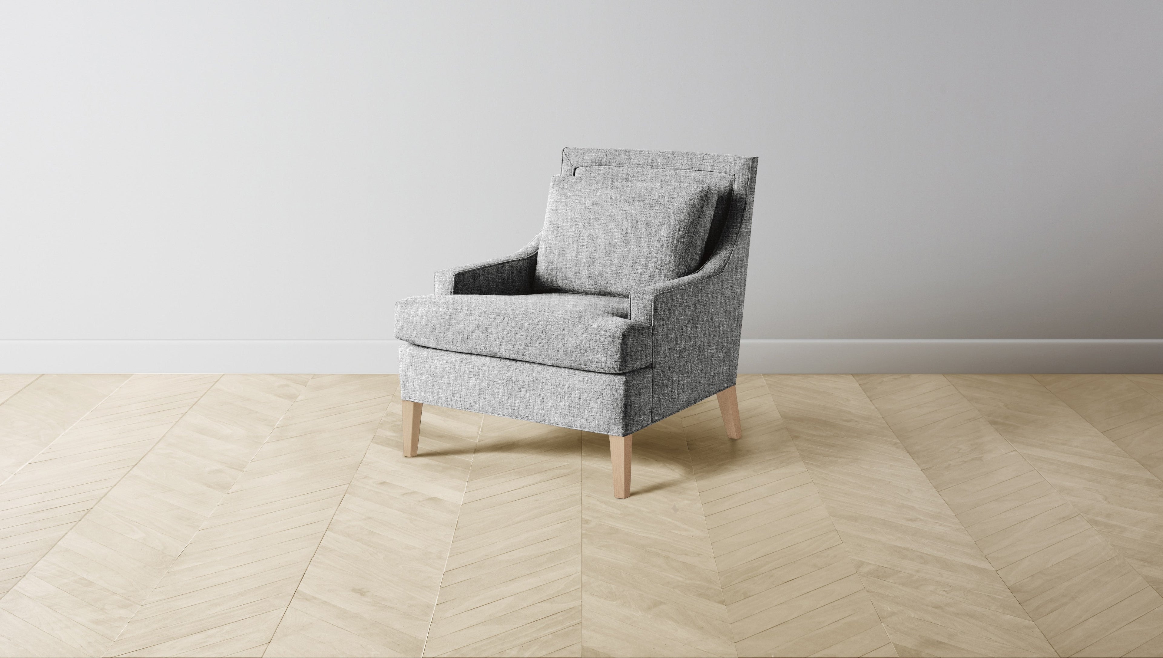 The Downing  - Performance Textured Tweed Alpine Chair