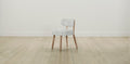 The Jane  - Performance Textured Tweed Dove Dining Chair