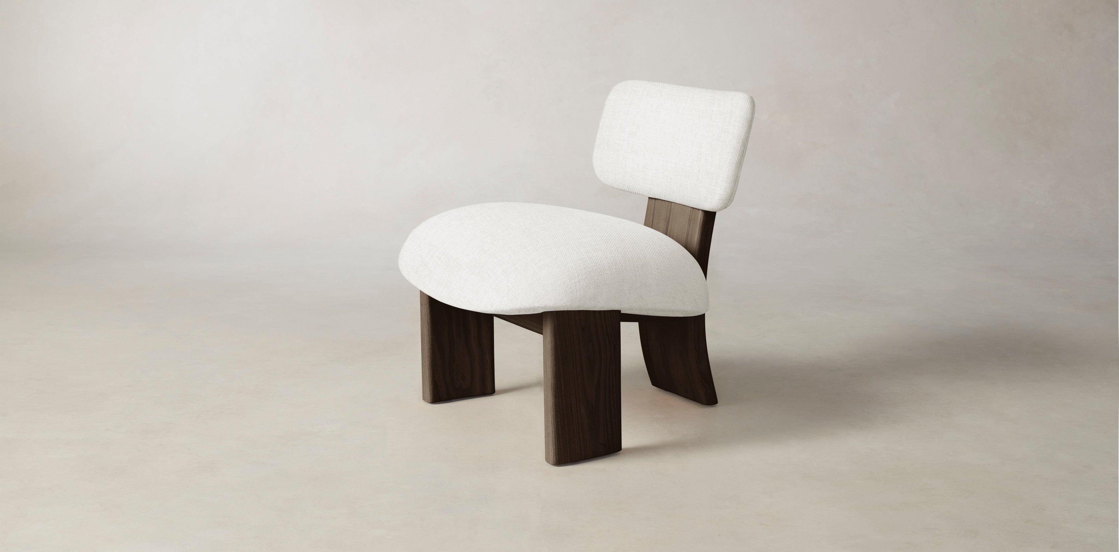 The Kenmare  - Belgian Linen Egret Chair