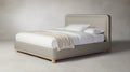 The Kent  - Performance Bouclé Morel Bed - 53" Headboard