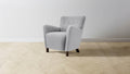 The Perry  - Italian Bouclé Waterfall Chair