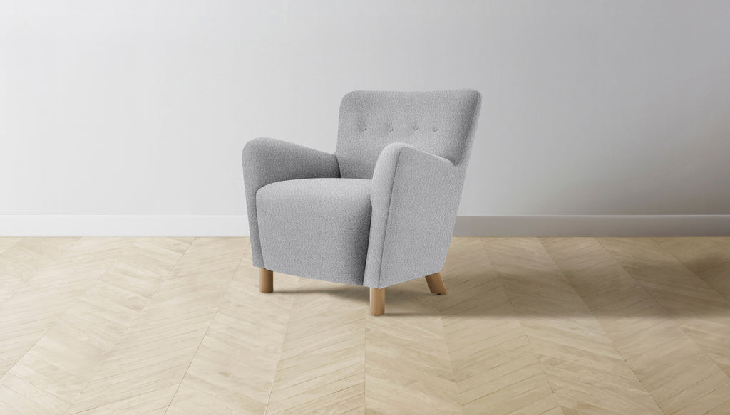The Perry  - Italian Bouclé Waterfall Chair
